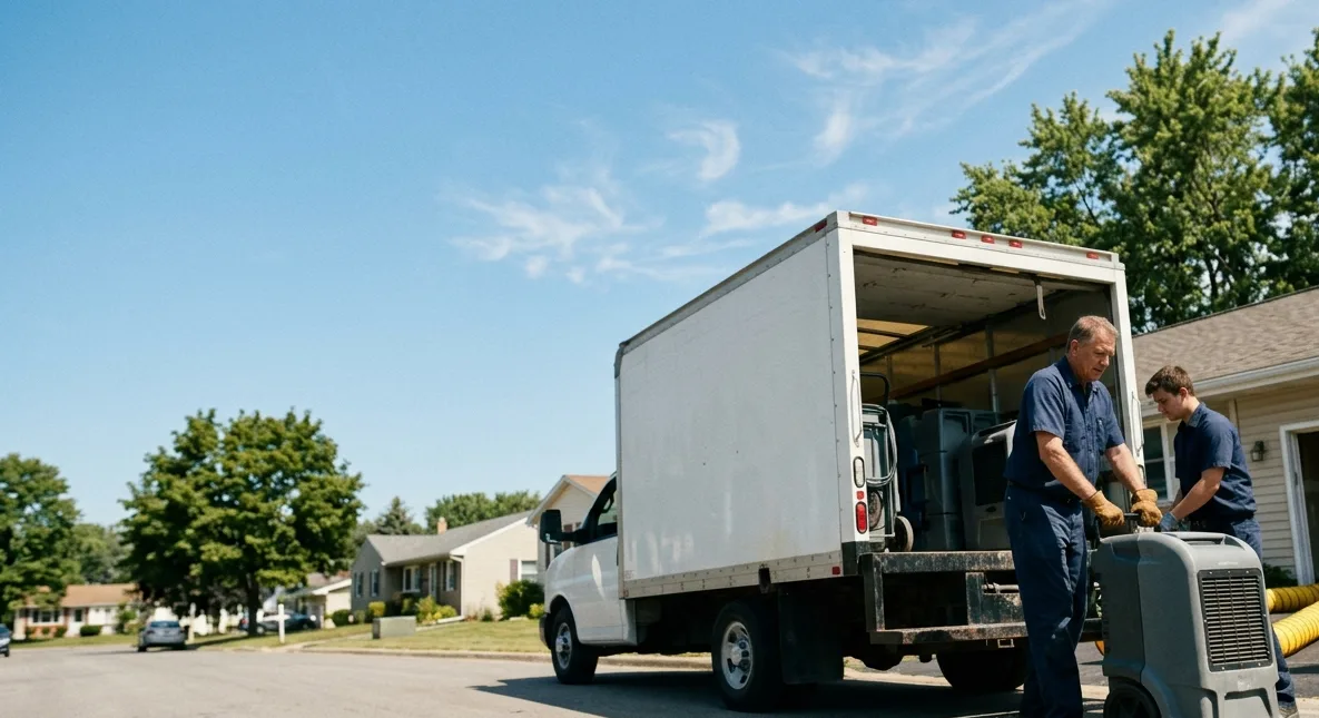 Water Damage Cleanup in Waterloo, IN near me